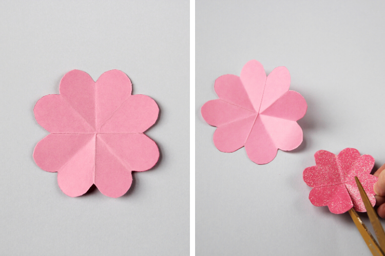 DIY Paper Flower Wreath Gathering Beauty